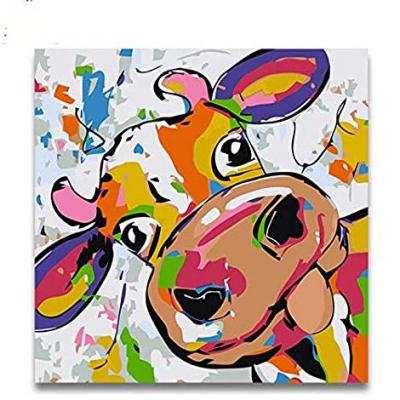 vaca para colorear 14